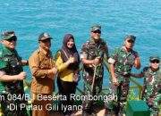 Danrem 084/BJ Sempatkan Berwisata ke Pulau Gili Iyang di Sela Tinjau Program TMMD 116 Di Kabupaten Sumenep 4 Danrem 084/BJ Sempatkan Berwisata ke Pulau Gili Iyang di Sela Tinjau Program TMMD 116 Di Kabupaten Sumenep