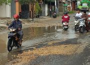 Aksi Tutup Mata Pemkab Sumenep Sengsarakan Pengguna Jalan Adhirasa Di Kawasan Perum Bumi Sumekar Asri