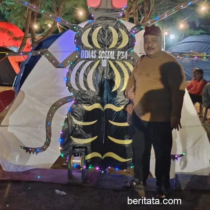 foto layangan led