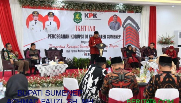 Datangkan Deputi KPK RI, Inspektorat Sumenep Sosialisasikan Pencegahan Korupsi