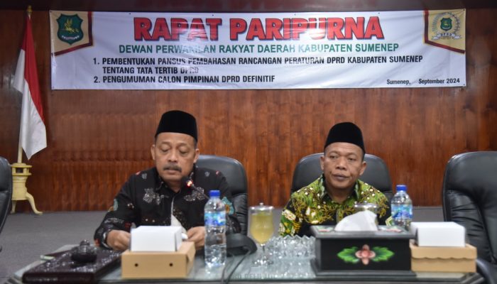 Instruksi Gubernur Jatim Agar DPRD Sumenep Tetapkan Pimpinan Definitif