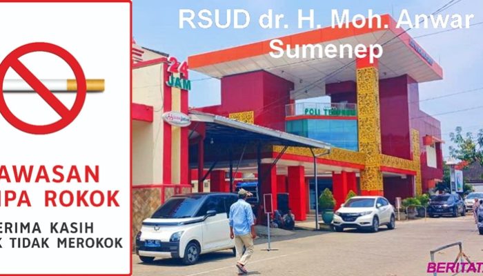 Ciptakan Kawasan Tanpa Rokok  RSUD dr. H. Moh. Anwar Gandeng Kodim 0827/Sumenep