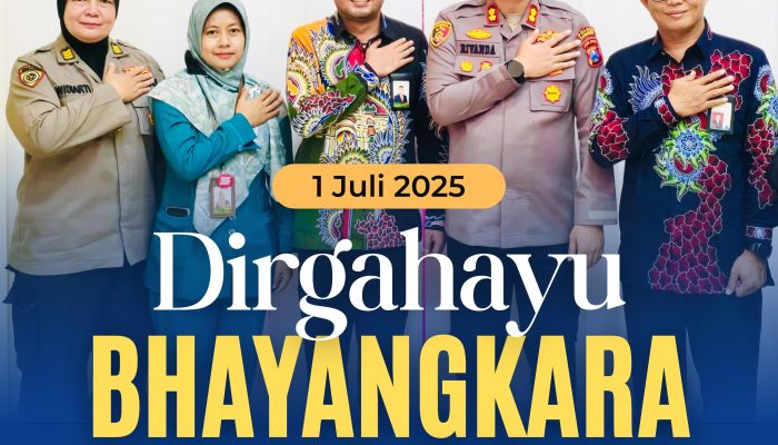 ”Hari Bhayangkara ke-79, semoga Polri semakin kuat dan humanis dalam melayani rakyat.”