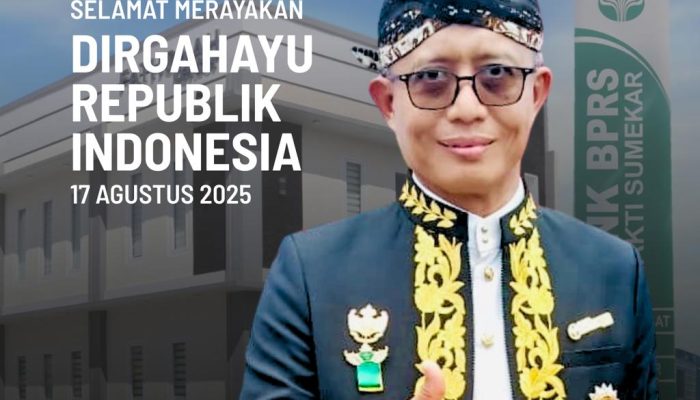 Momentum Bersejarah HUT Ke-80 Kemerdekaan RI, BPRS Bhakti Sumekar Ajak Masyarakat Perkuat Semangat Membangun Ekonomi