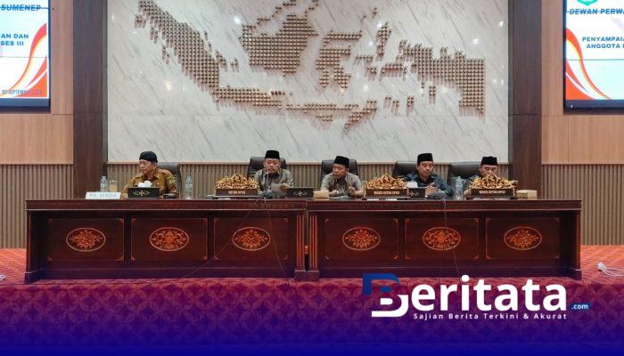 Rapat Paripurna Laporan Hasil Reses III 2025 DPRD Sumenep di Gelar