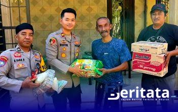 Hormati Jasa Senior, Kapolsek Lenteng Sambangi Purnawirawan di Wilayahnya