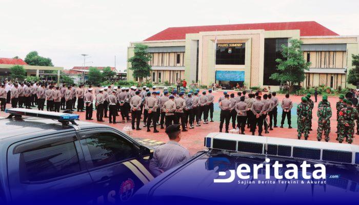 Apel Gelar Pasukan Operasi Lilin Semeru 2025, Polres Sumenep Perkuat Sinergi Lintas Sektor
