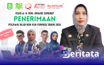 RSUD dr. H. Moh. Anwar Sumenep Buka Rekrutmen Pegawai BLUD Non-ASN Formasi 2026, Gratis Tanpa Pungutan 3 Reportase News 2026