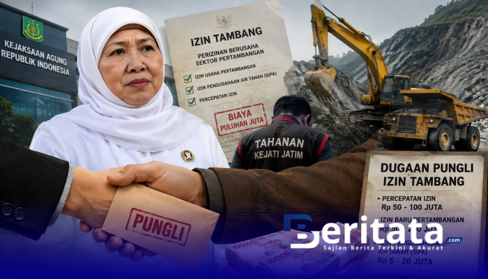 Kejaksaan Diminta Ungkap Aktor Lain di Balik Dugaan Pungli Izin Tambang Jatim