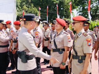 Polresta Sumenep Punya Wajah Baru: Kombes Pol Ariek Indra Sentanu Pimpin Sertijab PJU