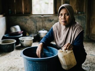 Air Bersih Masih Sulit, Tata Kelola APBDes Gendang Barat Sapudi Dipertanyakan Warga