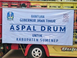 Bikin Kaget Warga! Segini Dikitnya Bantuan Aspal Khofifah untuk Jalan Rusak di Sumenep